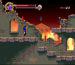 castlevania vampire kiss super nintendo juego caro