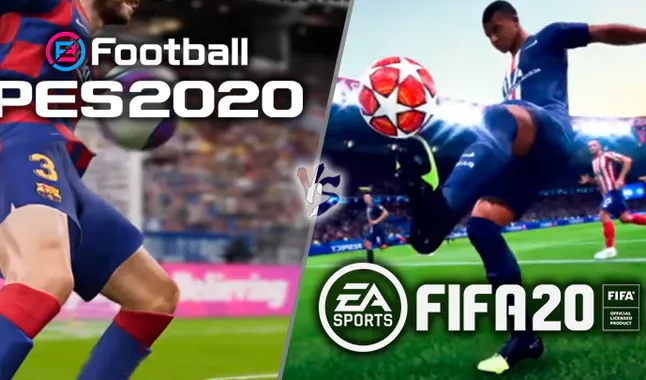 comparativa fifa 20 versus PES 2020