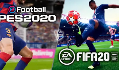 comparativa fifa 20 versus PES 2020 