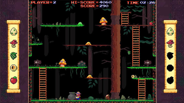 pantalla freddy farmer juego indie pc steam switch catcade games