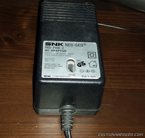 Cargador universal NEO GEO snk pro pow e