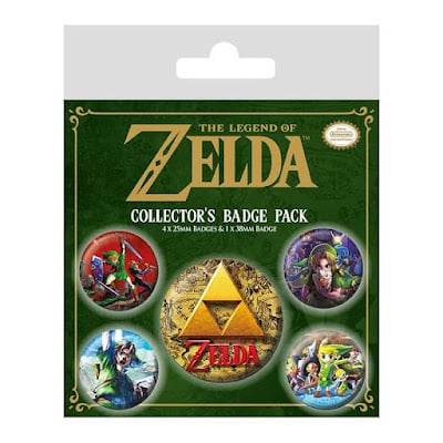objeto coleccionable zelda chapa nintendo