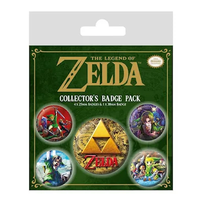 objeto coleccionable zelda chapa nintendo