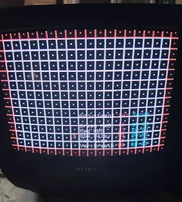sony trinitron ajuste geometría