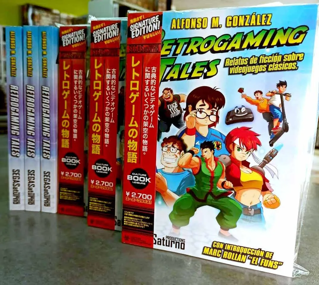 libro retrogaming tales alfonso martinez sega saturno