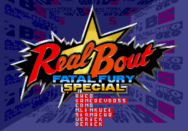 real bout fatal fury special megadrive rom
