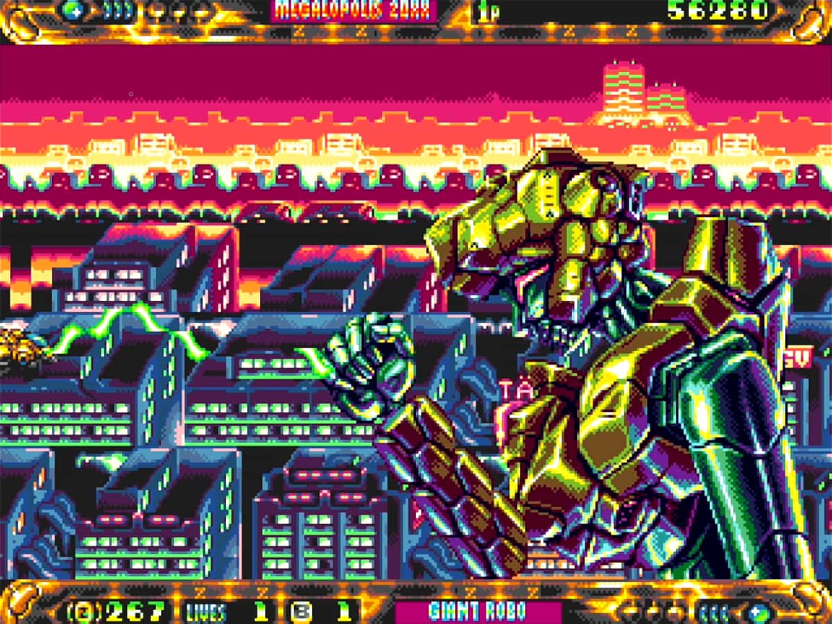 imagen del juego zpf un shooter ambicioso para la megadrive en campaña de financiación