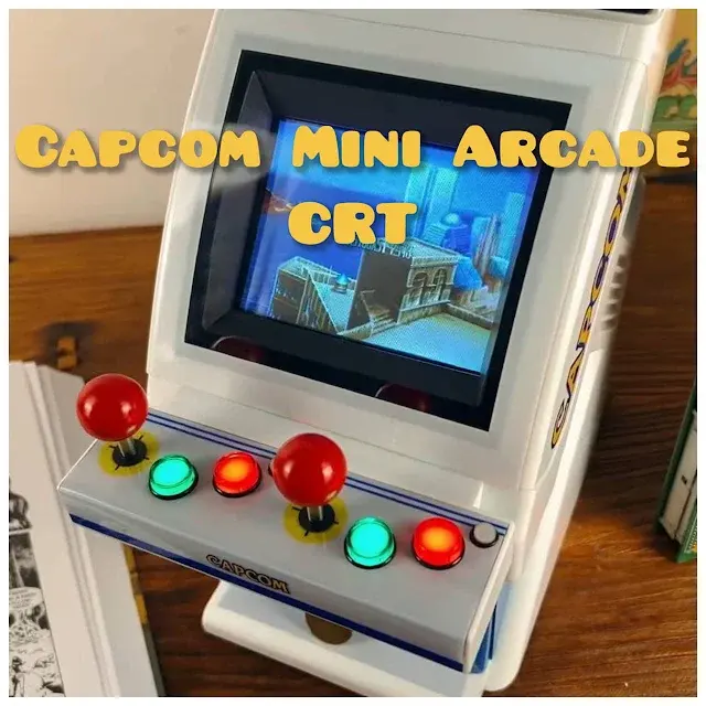 capcom mini arcade CRT proyecto DIY