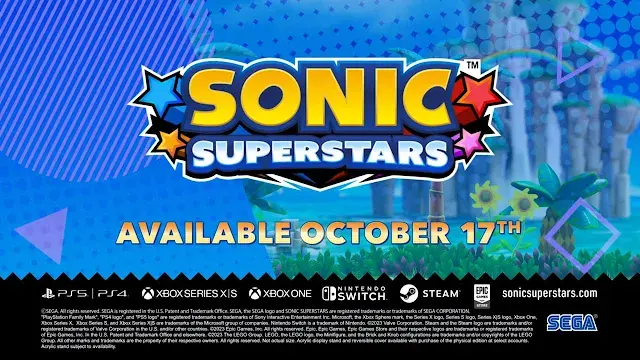lanzamiento sonic superstars