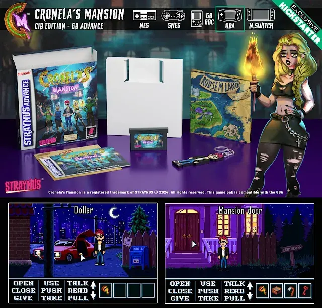 cronela's mansion ediciones nes snes gb gba pc