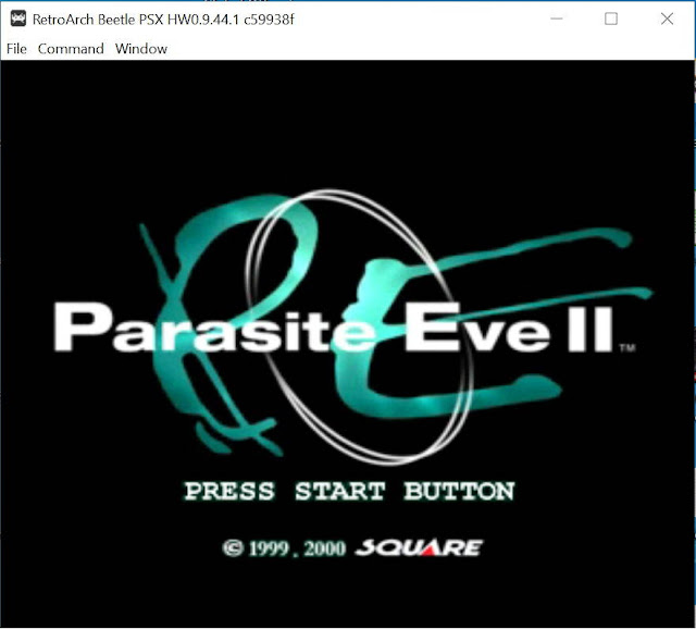 parasite eve 2 retroarch