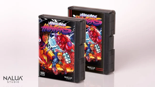 vengeance hunters neo geo mvs cartridge release beat'em up 2024