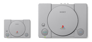 tamaño playstation original y playstation classic