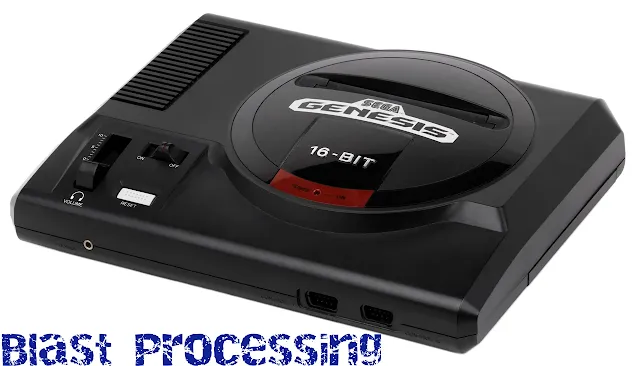 sega blast processing publicidad años 90