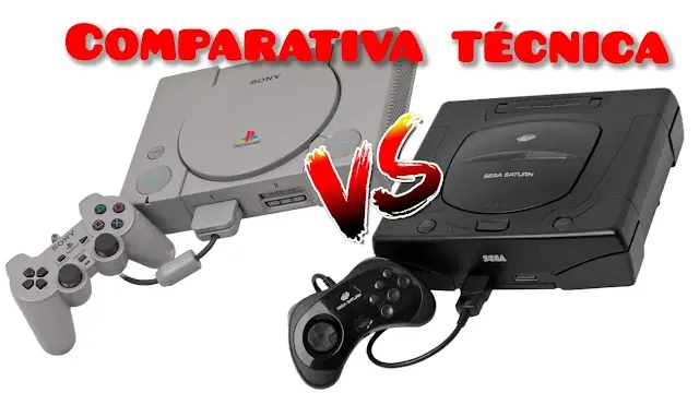 Análisis técnico: PlayStation 1 vs. Sega Saturn. ¿Cuál era más potente? Comparativa de hardware de consolas de 32 bits.