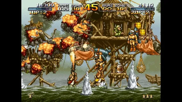 metal slug pixel art 2D