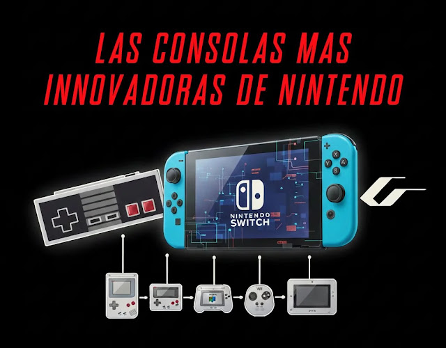 las consolas mas innovadoras de nintendo a lo largo de su historia