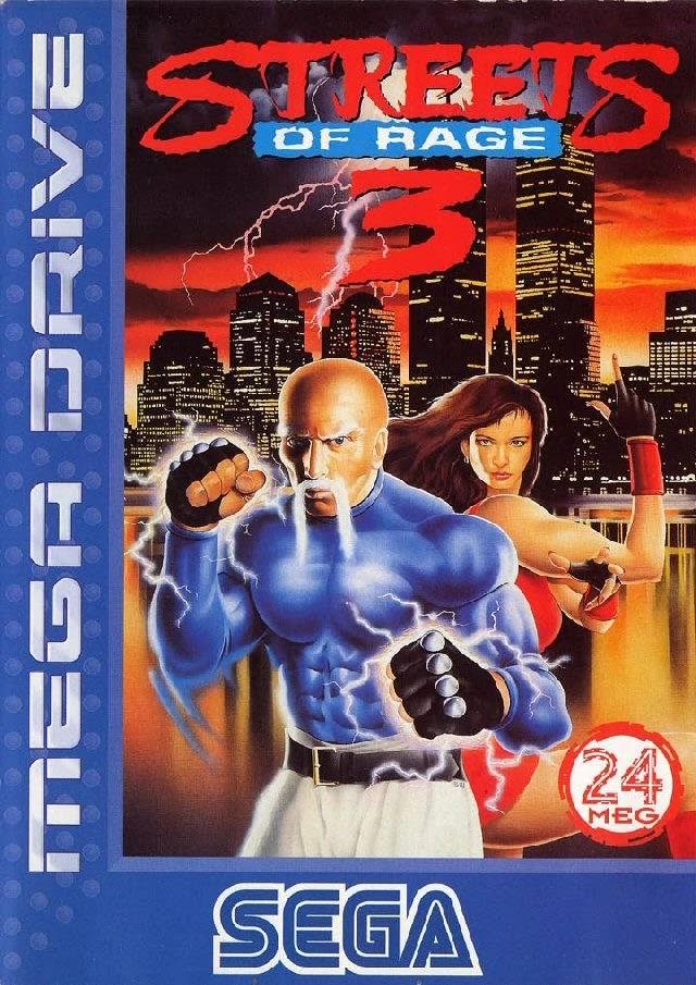 portada occidental del streets of rage 3