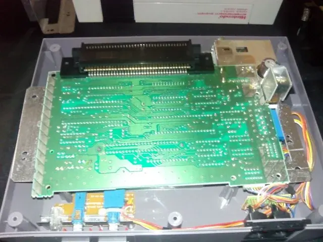 nintendo nes sin carcasa