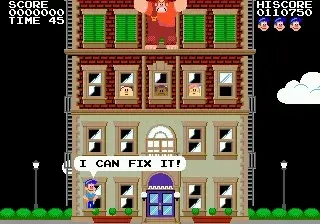 fix it felix megadrive juego