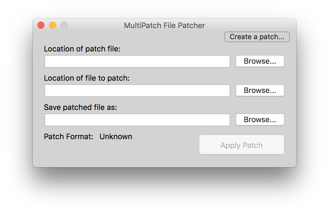 multipach file parcher para apple aplica parches a las ROMS
