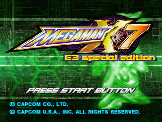 megaman x7 ps2 e3 prototype