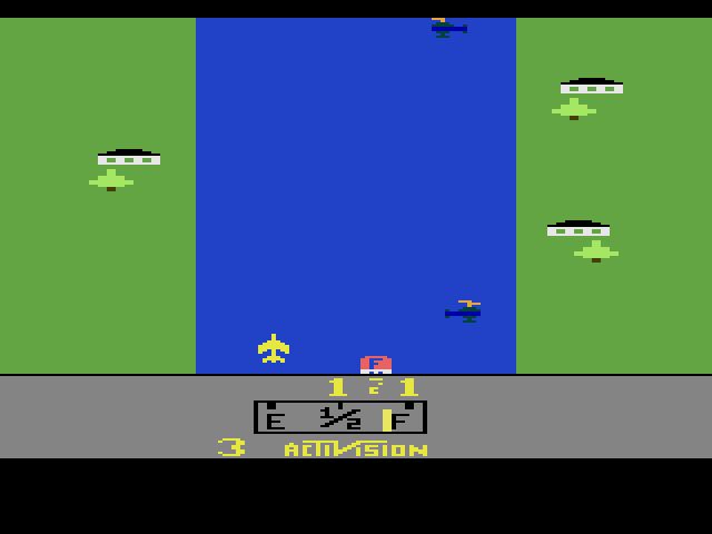 river raid original port megadrive atari 2600